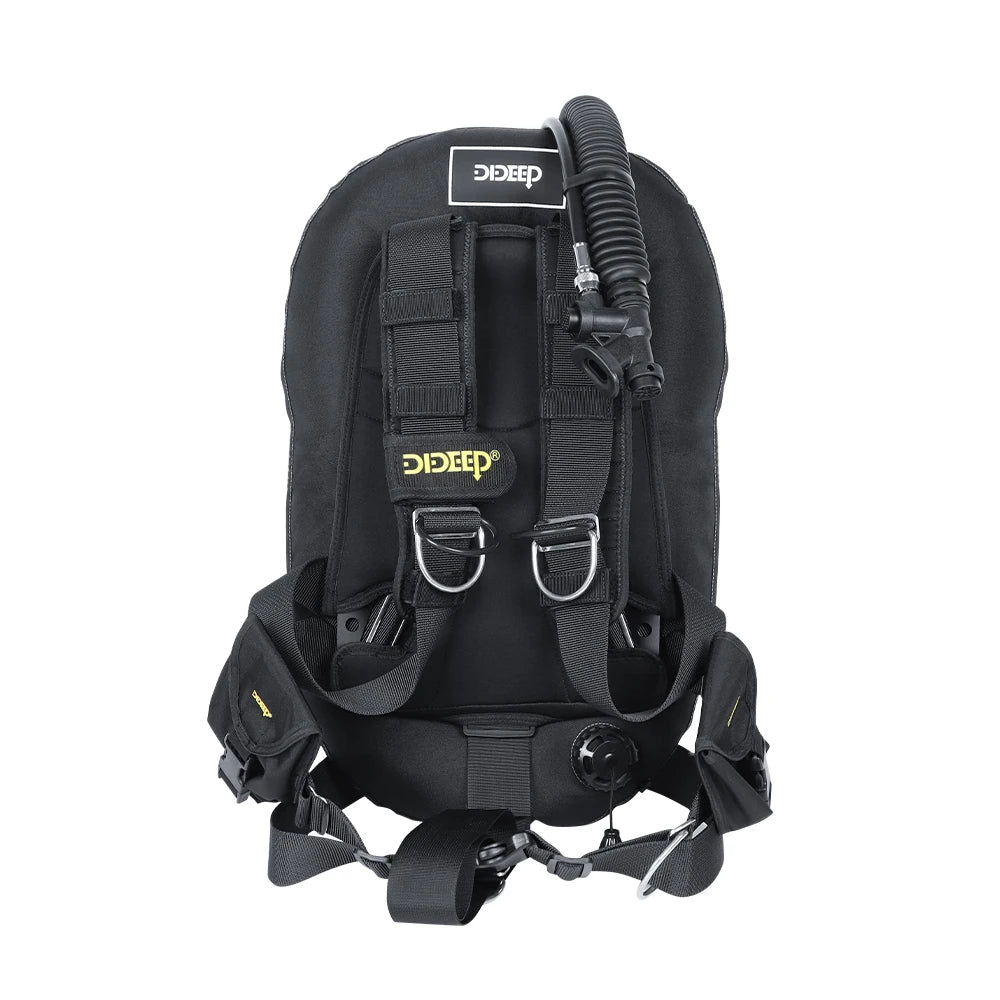 DIDEEP Buoyancy Control Device Donut Design Scuba Diving BCD Equipment High-strength Nylon Professional Diving Safety Gear