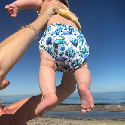U PICK ALVABABY Swim Nappy Suitable for Swim Classes Fashion Design Reusable Swim Diaper for Baby Under 8 Months
