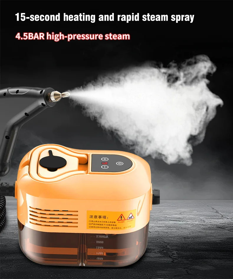 220V Pressure Handheld High Steam Cleaners Air Conditioners Kitchen Hood Car 2500W Steam Clean Floor Steam Cleaning Tool
