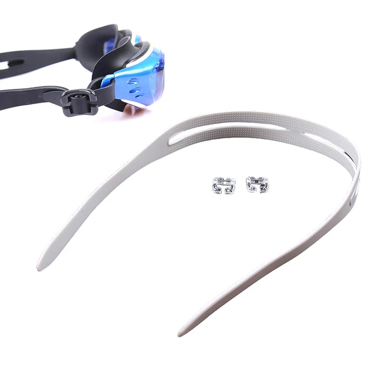 1 Set Universal Strap High Strap Goggles High Elastic Snorkeling Replacement Diving Goggles Silicone Strap Wear