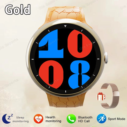 Smart Watch 2.09-inch AMOLED Screen Bluetooth Call Compass Tracker Men Sports Watches Health Monitor Women Smartwatch Waterproof
