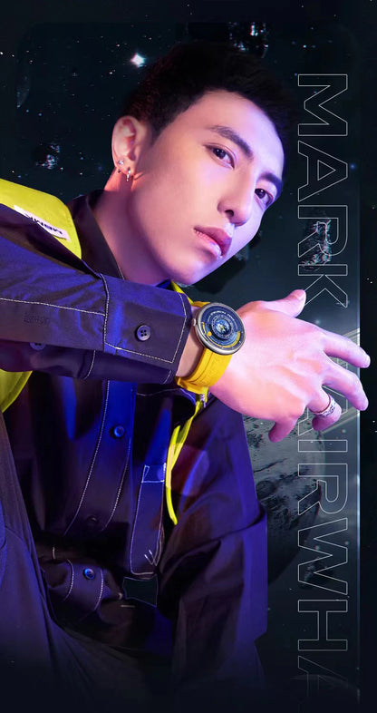 Mark Fairwhale 5700 Luxury Earth Men's 2025 Quartz Watches Sport Waterproof Men Wristwatch Innovative Hands Clocks reloj hombre