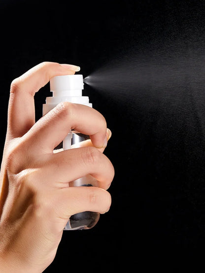 2Pack Refillable Spray Bottles 1oz/30ml Alcohol Atomizer Mini Fine Mist Liquid Containers for Skin Care Makeup Travel Accessorie