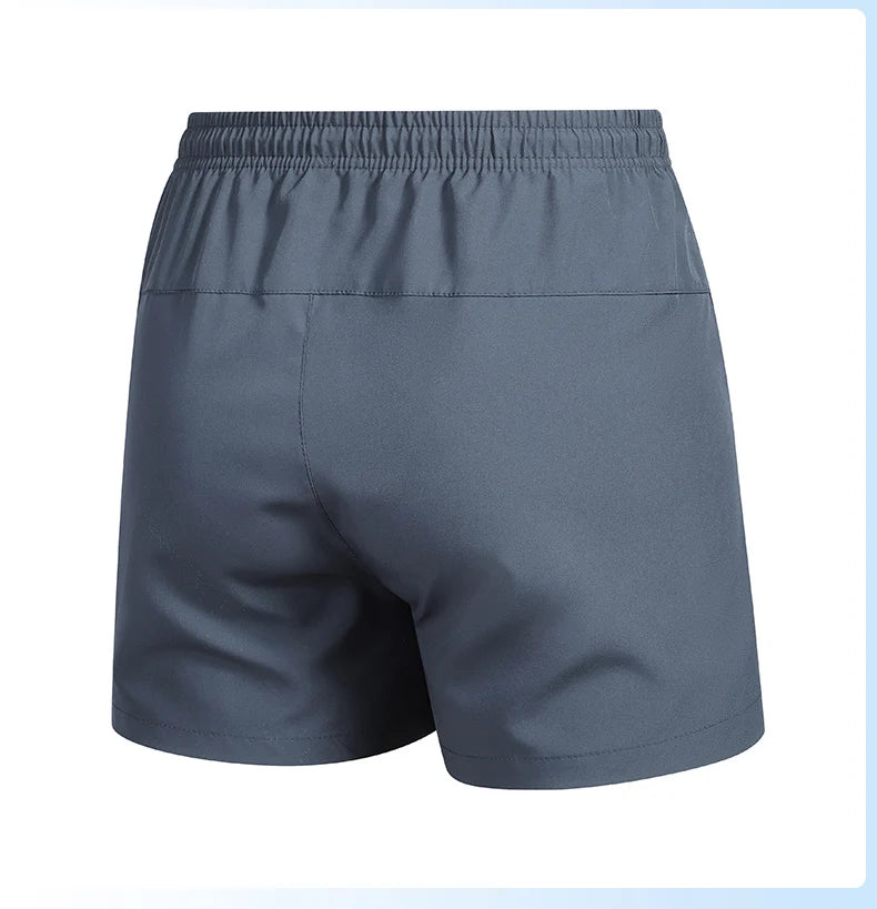 2025 New Summer Men's Beach Shorts Beach New Models Solid Color Fashion Leisure Comfortable Elastic Waist Double Pockets Cool