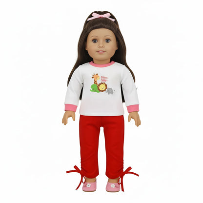 Doll Clothes Pretty Dresses Coat Daily Clothing Fashion Set For 43CM Baby Doll&18Inch American Doll,Girl Toys DIY Gifts