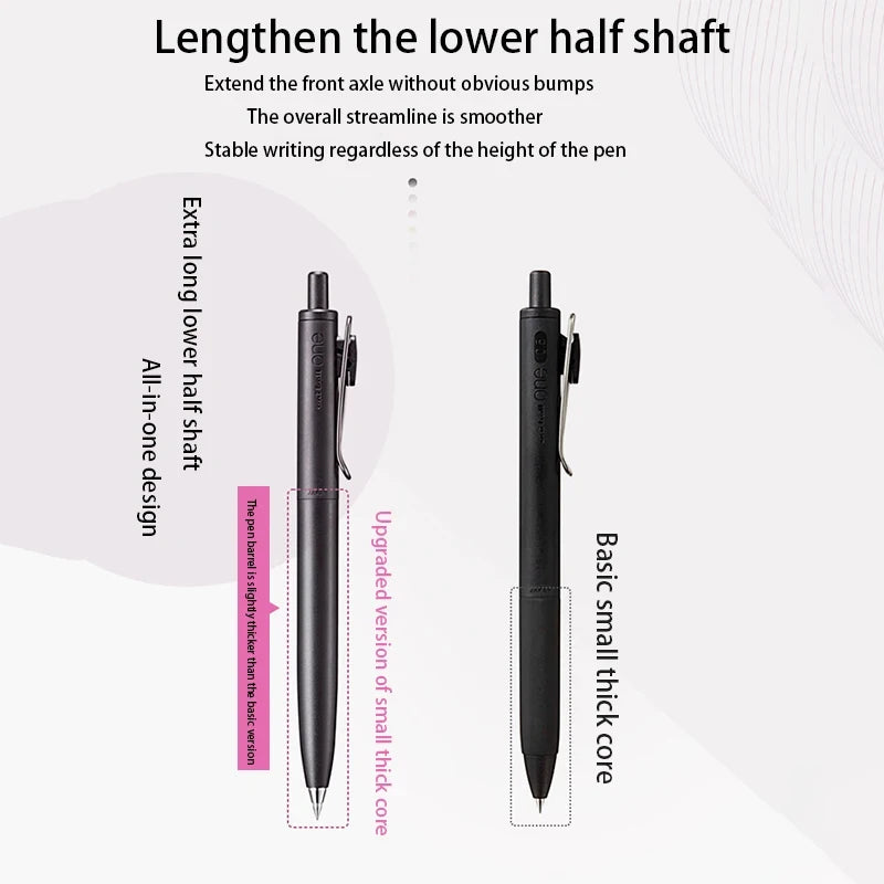 New Japan UNI Small Thick Core Gel Pen UMN-SF Summer Limited Thick Black Uniball One Low Center of Gravity Uniball Signature Pen