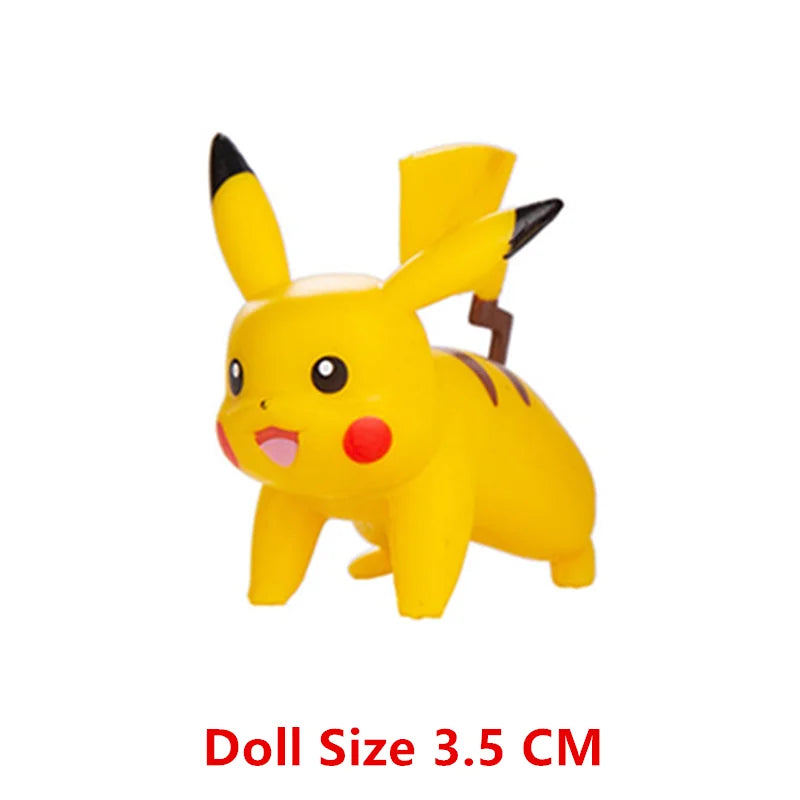 New Pokemon Anime Figure Pikachu Greninja Mewtwo Mew Cartoons Figure  Pocket Monster Action Model Toys Gifts Bulk Buy Lot