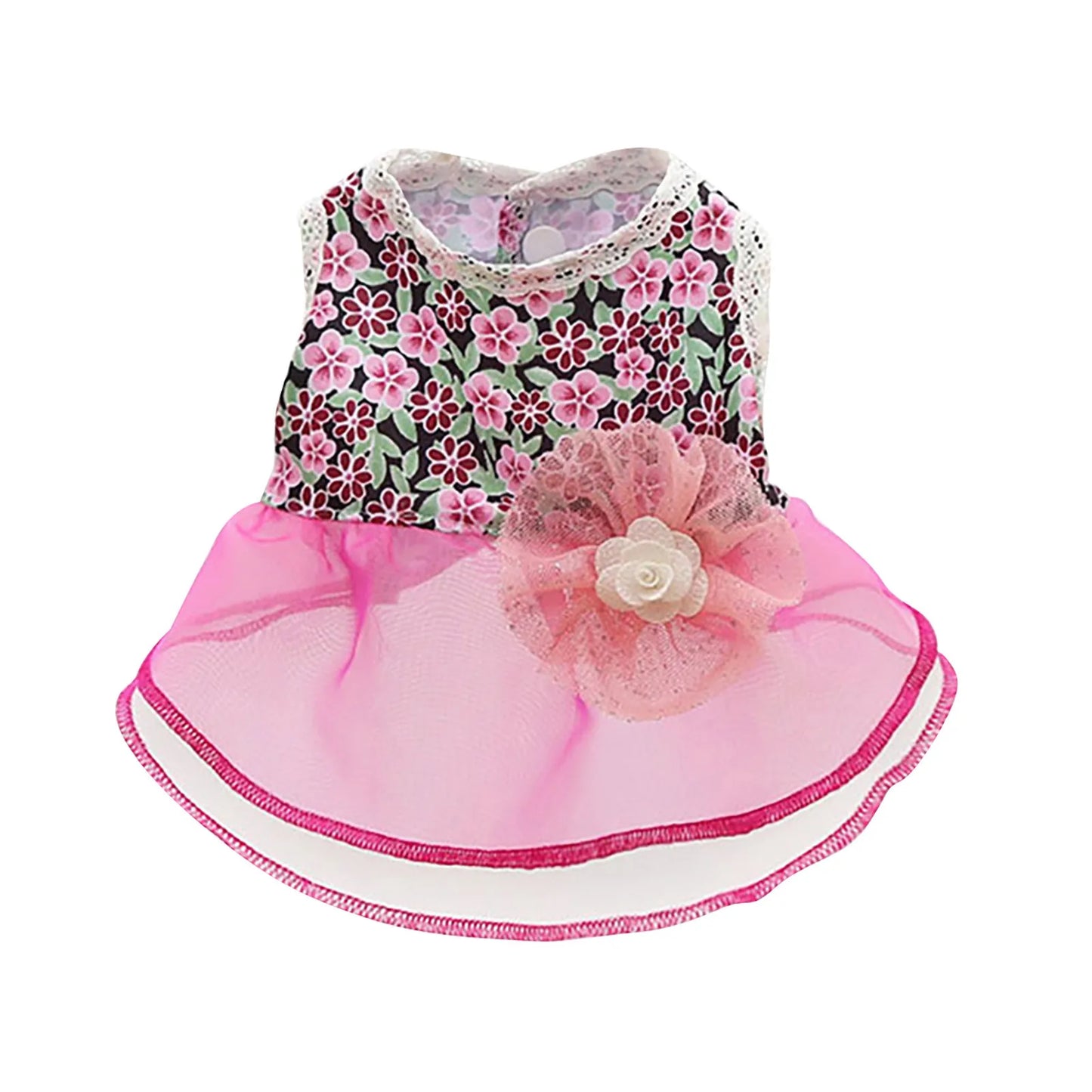 Pet Dresses Spring And Summer Pet Cothes Spring And Summer Cute Pet Supplies Dresses Rose Dress Dog Clothes Ropa Para Perros