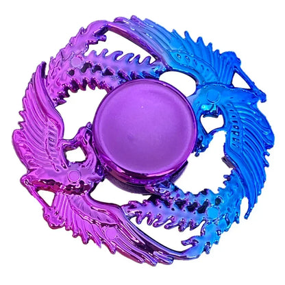 ABS Colorful Fidget Spinner Anti-Anxiety Toys Spinners Relieves Stress Fingertip Gyroscope for Reducing Adult Kids Decompression