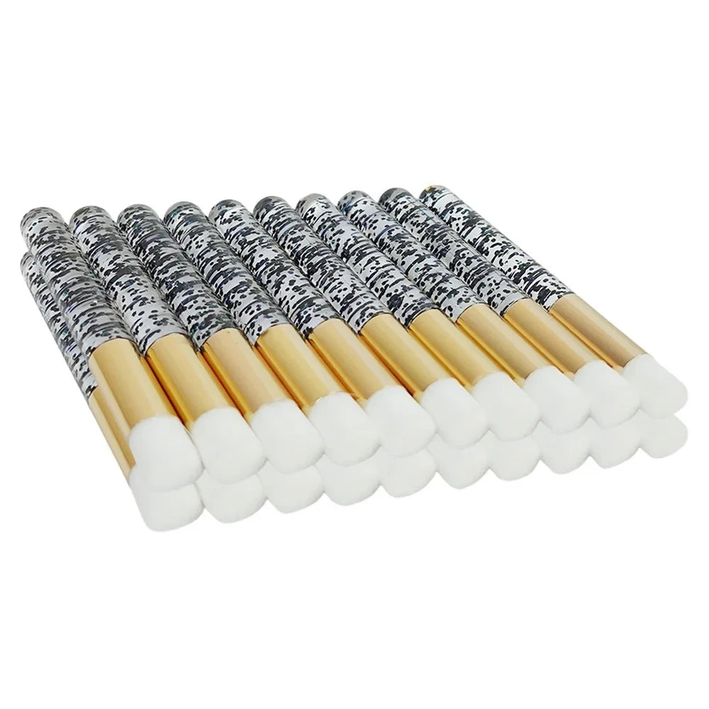 Wholesale 30/50pcs Eyelash Cleaning Brushes for Eyelash Extensions Glitter Lash Shampoo Brushes Nose Pore Cleansing Makeup Tools
