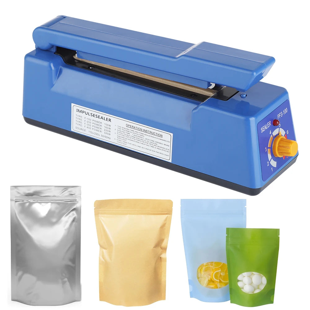 Vacuum Sealer Food Fruit Packing Machine Manual Heat Sealer Household Food Sealer Device Vacuum Food Packing Machine Food Sealer