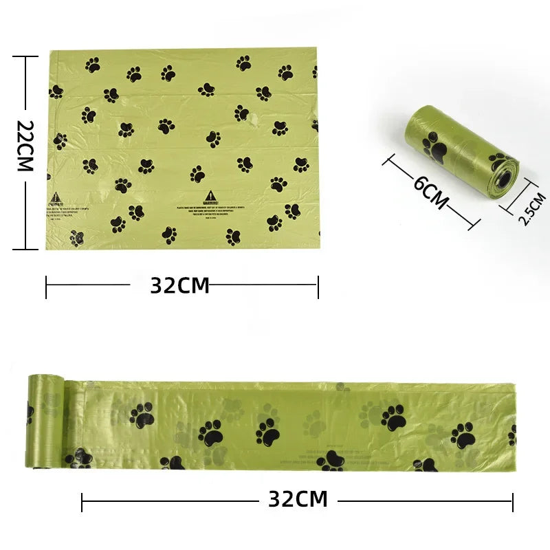 Dog Poop Bag Biodegradable Pet Garbage Bag Dog Poop Bags Dog Poop Bag Dispenser Dog Cleaning Supplies Dog Products for Dogs Gift