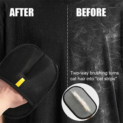 5 Colors Upgraded Double Sided Grooming Glove Pet Supplies Hair Remover Gloves Reusable Thick Gloves Grooming Equipment For Dogs