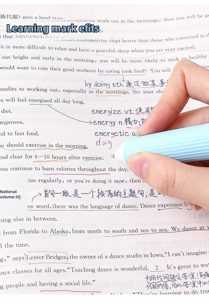 Languo 120 Color Ballpoint Pen 0.8mm Cartoon Soft Grip Press Multicolor Writing Pen for Drawing Overlay School Office Supplies
