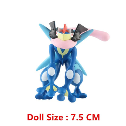 New Pokemon Anime Figure Pikachu Greninja Mewtwo Mew Cartoons Figure  Pocket Monster Action Model Toys Gifts Bulk Buy Lot