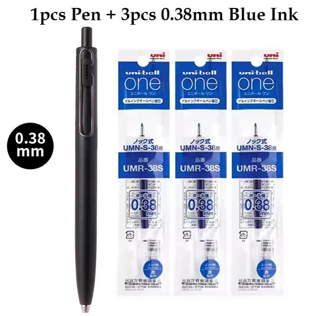 New Japan UNI Small Thick Core Gel Pen UMN-SF Summer Limited Thick Black Uniball One Low Center of Gravity Uniball Signature Pen