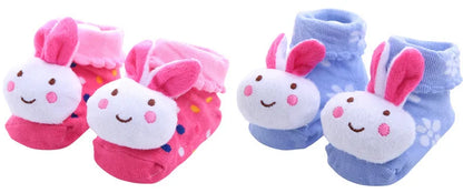 Baby Socks Girls Boys Newborn Accessories Cartoon Animals Kids Gift Clothes Children Infant Toddlers Stuff Anti Slip Toy Clothes