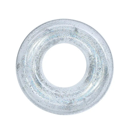 Water Raft Fun Inflatable Transparent Swimming Ring Safety Float Circle Pool Toys Swimming Pool