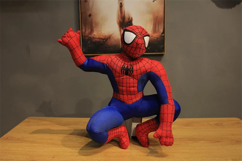 High Quality Spider Man Plush Toy Cartoon Stuffed Anime superhero Plushies Lovely Doll Hug Pillow Home Decor Birthday Gifts Kids