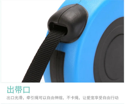 2022 new hot sale 5m pet traction rope automatic retractable tractor dog chain cat traction belt pet supplies my traction ropes