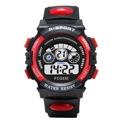 Children Luminous Electronic Watches Dial Waterproof Multi-function Alarm Clocks LED Digital Wrist Watch for Boys and Girls