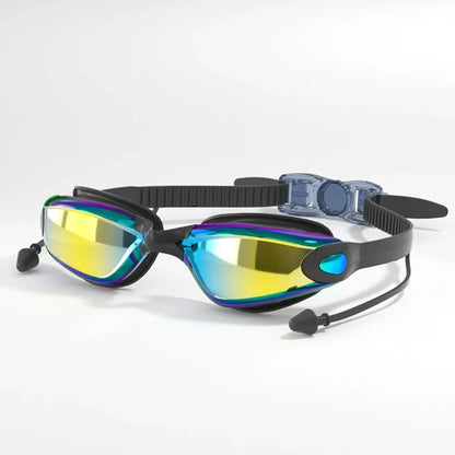 Creative HD Summer Swimming Goggles Anti Fog Waterproof Swim Eyewear Adjustable Silicone Diving Swim Glasses Men Women