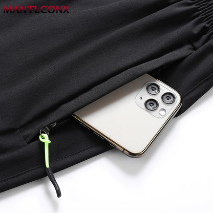 New Quick Dry Jogging Fitness Shorts Men Summer Sports Running Shorts Lightweight Bottoms Thin Breathable Beach Short Pants Male