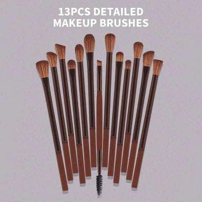 22pcs Makeup Brush Set Including 20pcs Professional Aluminum Tube Makeup Brushes, 2pcs Air Cushion Puffs For Daily Use