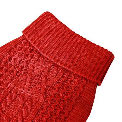 Dog Sweaters Fashionable Pet Clothing Lightweight, Soft, Comfortable, and Warm Winter Pet Clothes Outdoor Portable Pet Supplies