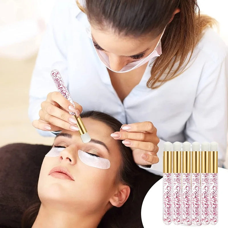 Wholesale 30/50pcs Eyelash Cleaning Brushes for Eyelash Extensions Glitter Lash Shampoo Brushes Nose Pore Cleansing Makeup Tools