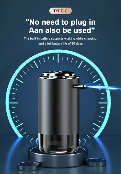 Essential Oil Diffuser Car Intelligent Spray Aromatherapy Aluminum Alloy Onboard Starting Fragrance Diffuser Car Air Fresheners