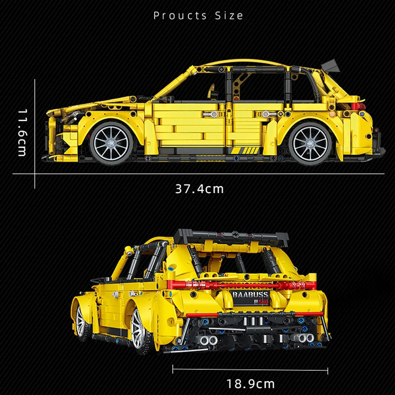 NEW Technical Speed Racing Car Model Building Blocks , MOC Assemble , Sports Car , Desktop Decor Collectible Gift for Car Lovers
