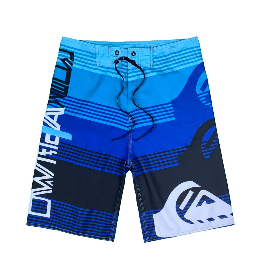Plus Size Men's Swimming Shorts Board Shorts Bermuda Surfing Swim Shorts Dry Fit Boardshorts Swimwear Trunks Running Beach Pants