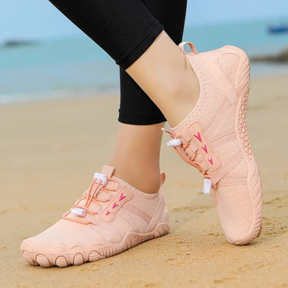 Aqua Shoes Men Beach Barefoot Water Shoes Summer Swimming Light Portable Wader Quick Dry Outdoor Upstream Wading Sneakers