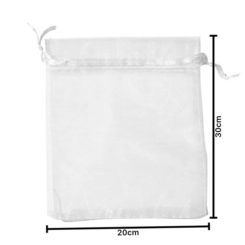 1/5/50/100Pcs Grapes Fruit Protection Bags Pest Control Anti-Bird Garden Netting Bags Mesh Agricultural Tree Garden Tool Bags