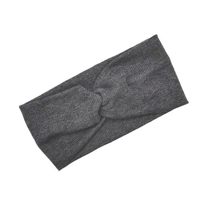 Baby Headband Yoga Sport Girls Kids Children Adult Women Bandage Solid Twisted Knotted Soft Hair Accessories Turban