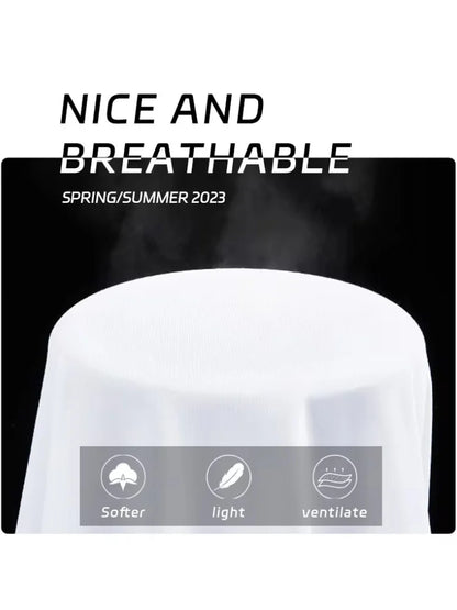 2025 New Men's Breathable Novelty T Shirt Casual Round Neck Moisture Transferring Polyester Short Sleeve Large Size Men's Tops