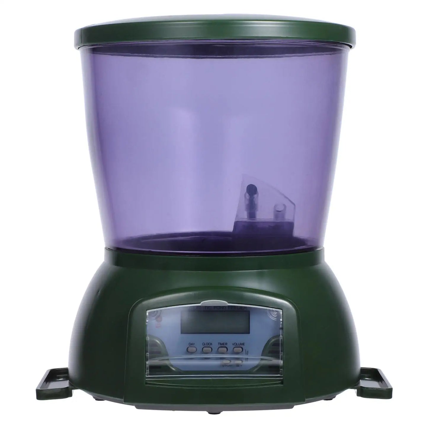 Automatic Fish Feeder Large Capacity Powered LCD Timer Pond Aquarium Outdoor Feeding Schedule Dry Food Pet Supplies