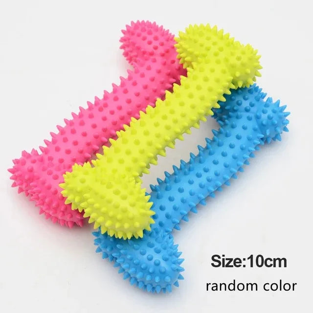 Dog Chewing Toy Loop Rings for Aggressive Chewer TPR Teething Loop Puppy Toy Dog Chew Pacifier Pulling Toy Pet Supplies