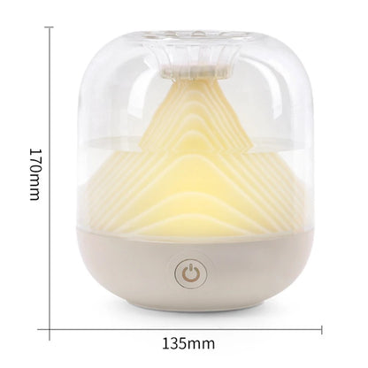 Air Humidifier USB Rechargeable Aroma Diffuser Ultrasonic Cool Mist Maker Fogger Lamp Difusor 2 Speed Adjustment Humidifier