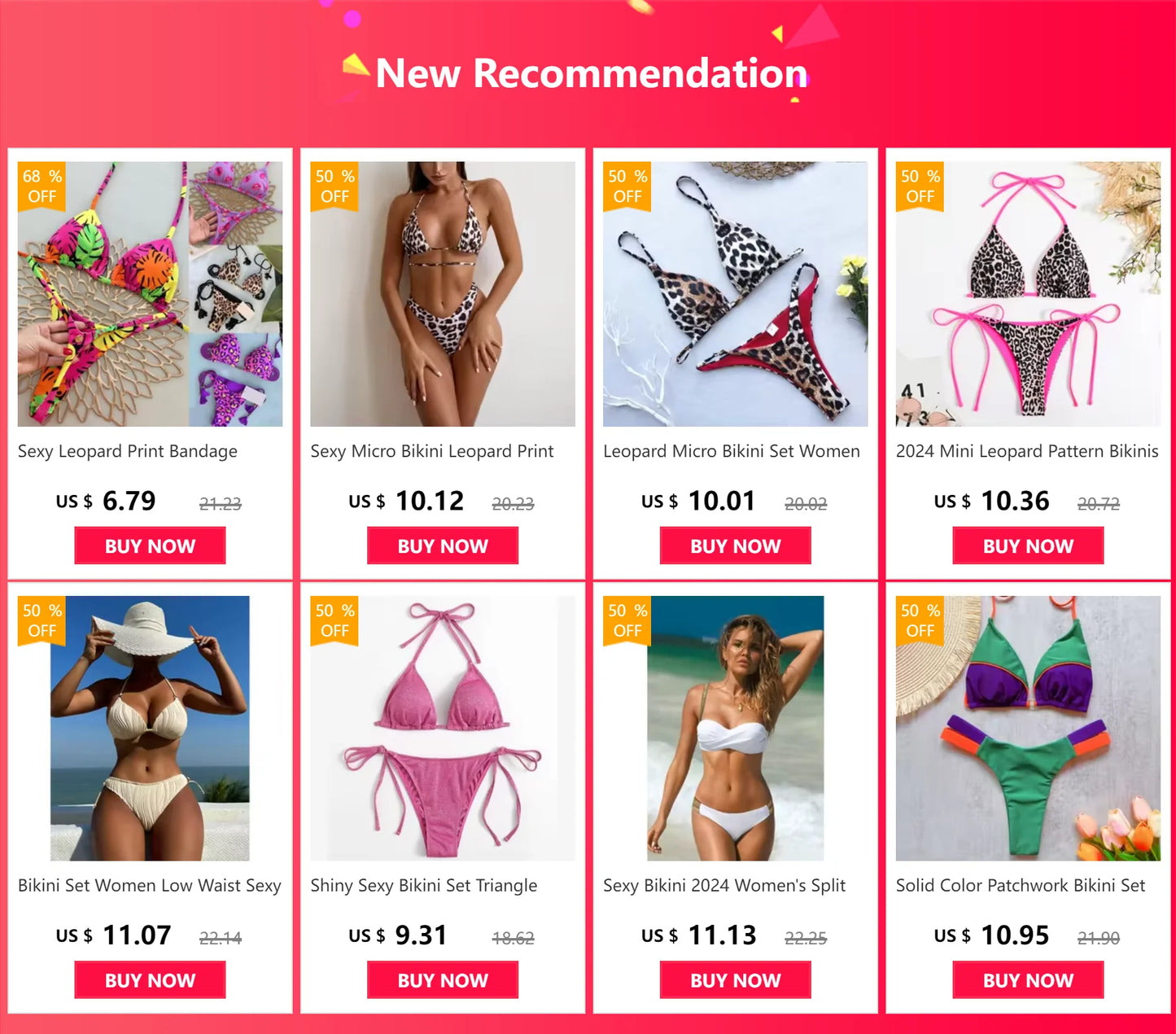 New Sexy Backless Bikini Cross Strap Color Collision Swimwear Women Split Bikini Set Two Pieces Bathing Suit Beachwear Swimsuit