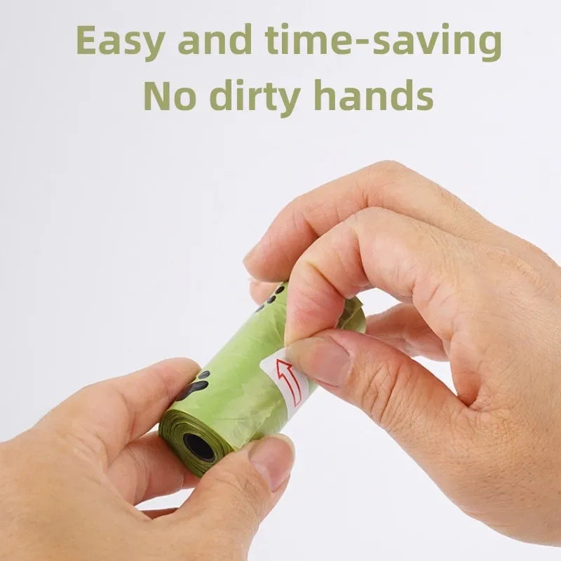 Dog Poop Bag Biodegradable Pet Garbage Bag Dog Poop Bags Dog Poop Bag Dispenser Dog Cleaning Supplies Dog Products for Dogs Gift