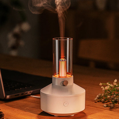 Retro Lamp Aromatherapy Diffuser Air Humidifier Home Room Fragrance USB Electric Ultrasonic Aroma Essential Oil Difusor