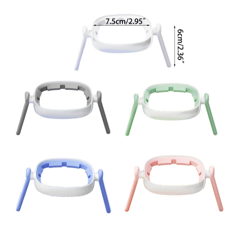 BPA Free Classic Newborn Bottle Grip Handle Compatible Silicone Handles for Hegen Bottle Size Baby Feeding Bottle Accessories