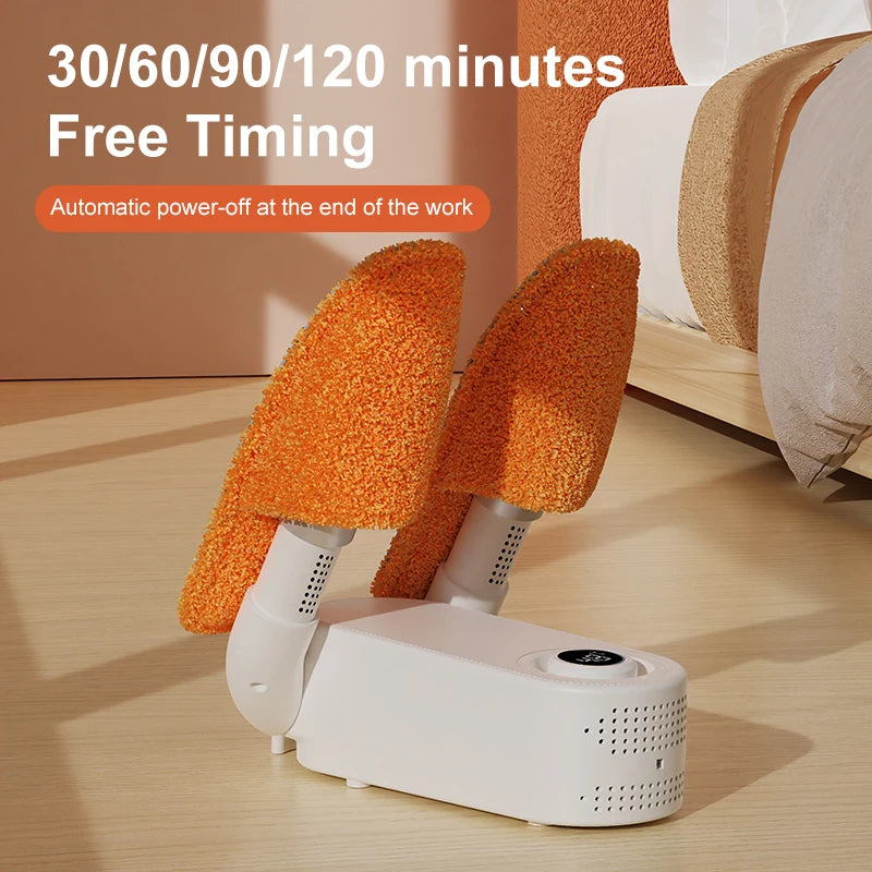 Smart Shoe Dryer Digital Display Shoe Drier Home Dryer for Shoes Shoe Warmer Essential for Plum Rain Season