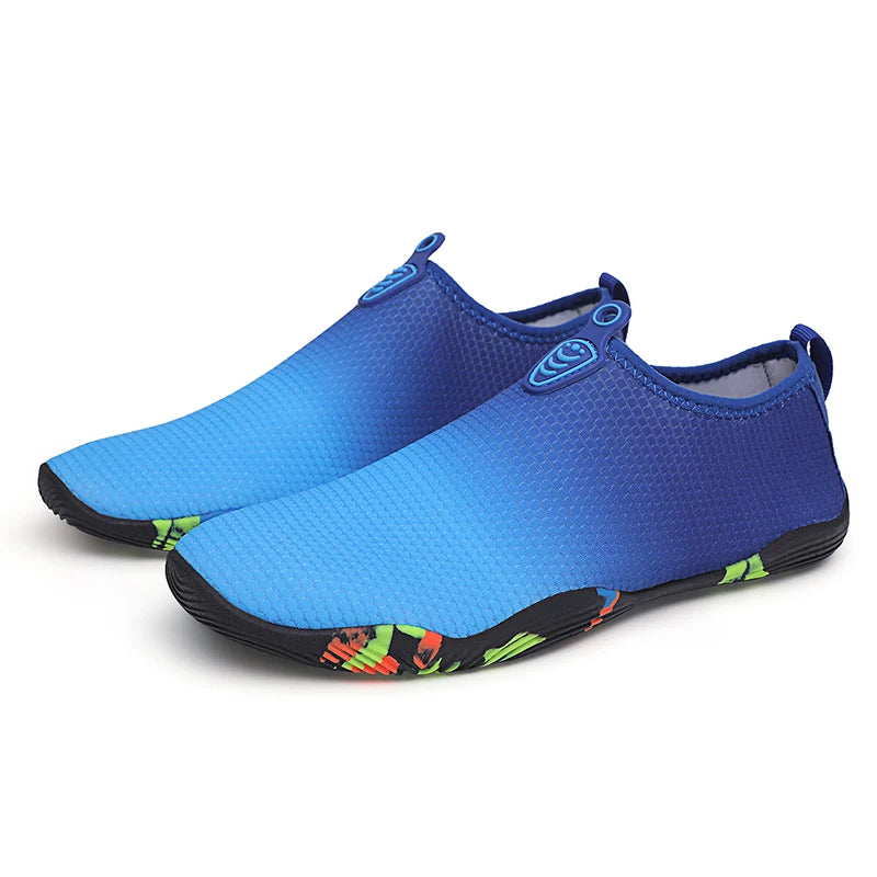 Men Women Aqua Shoes Sneakers Quick Dry Swimming Footwear Unisex Outdoor Breathable Upstream Beach Shoes 35-45#
