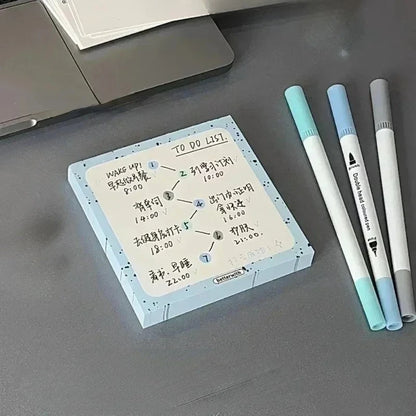 100 Pads/Pack Sticky Note Inches Posted it Sticky Note Pads Notepads Posits School Stationery office Supplies back to school
