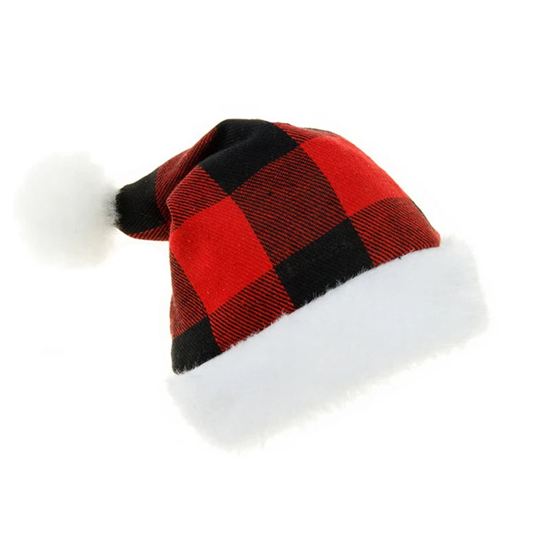 Pet Cat Dog Christmas Santa Hat Cap Small Medium Dogs Headwear Xmas New Year Party Cosplay Costume Accessories Pet Supplies