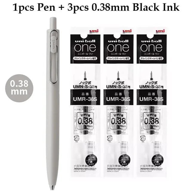 New Japan UNI Small Thick Core Gel Pen UMN-SF Summer Limited Thick Black Uniball One Low Center of Gravity Uniball Signature Pen