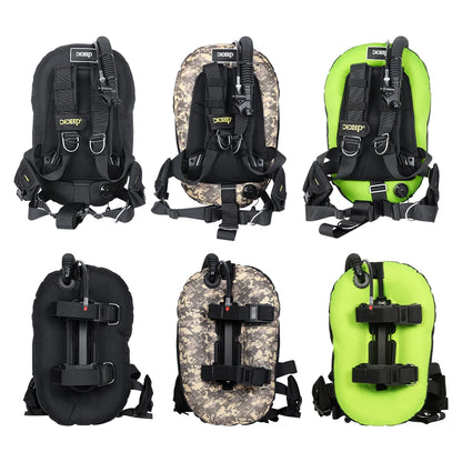 DIDEEP Buoyancy Control Device Donut Design Scuba Diving BCD Equipment High-strength Nylon Professional Diving Safety Gear